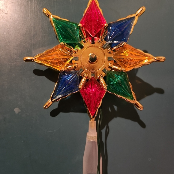 Vintage Star Christmas Tree Topper - Picture 3 of 3